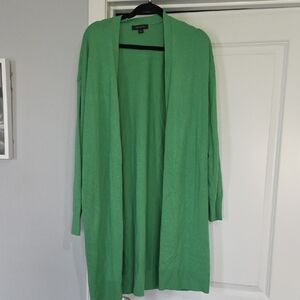 Ann Taylor Vibrant Green Cardigan